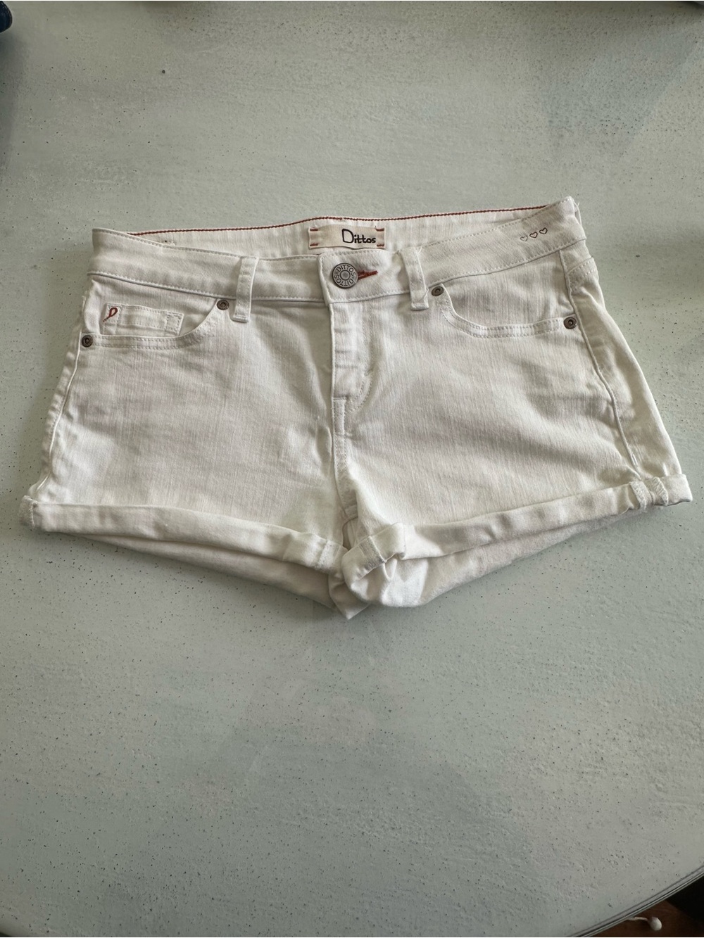 Dittos Mid Rise Denim Shorts